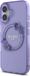 Guess GUHMP16SHFWFCU iPhone 16 6.1" paars/paars hardcase IML Flowers Wreath MagSafe
