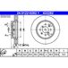 ATE Lot De 2 Disques De Frein 24.0122-0282.1 Suzuki 55311-68l50