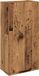 vidaXL Badkamerkast wandgemonteerd 32x20x67 cm oud houtkleurig