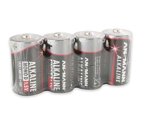 Ansmann 5015581 Alkaline Batterij - Zwart/Grijs