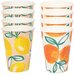 Talking Tables Citrus Fruit Paper Cups - Pack of 8