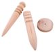 Kit de 3 polissoirs pour les bords du bois et du cuir, pour obtenir des finitions lisses