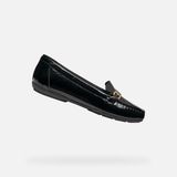 GEOX Loafers - Dames - Maat 37 - Zwart - Lak