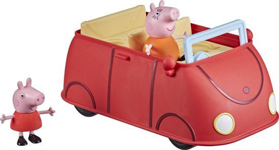 Peppa Pig - Peppa's Rode Auto - Speelfiguur - Met Geluid - 3+ Jaar