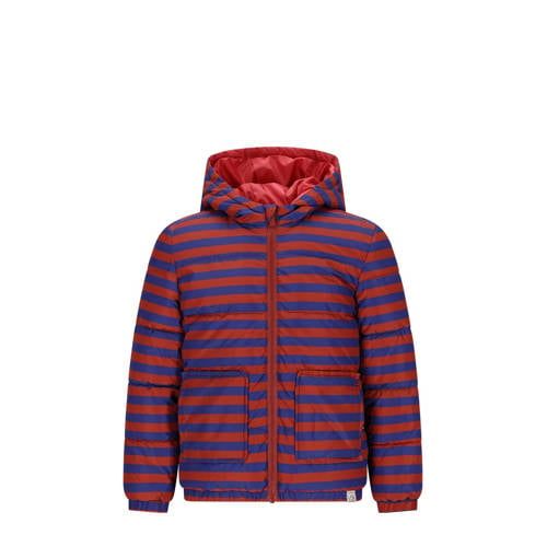 The New Chapter Gewatteerde Jas Blauw/Bruin