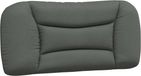 vidaXL Tête de lit - "Hvar" - 160 cm - Tissu - Gris foncé
