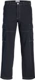 JACK&JONES JPSTKARL CONTRAST STITCH CARGO Jongens Broeken Zwart W31 x L34