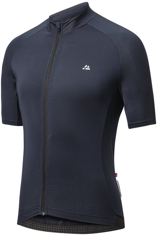 DANISH ENDURANCE Men's Cycling Jersey - Short Sleeve - Quick-Dry - Navy Blue - Size S