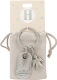 Depesche Beschermengel sleutelhanger met letter H