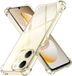 Techsuit Hoesje geschikt voor Realme Note 70T - Shockproof Silicone Back Cover - Transparant