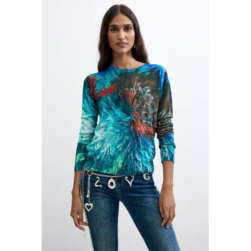 Desigual top met print - meerkleurig