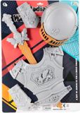Budget Ridder Ridder verkleedset met helm en zwaard - speelgoed ridder kostuum.