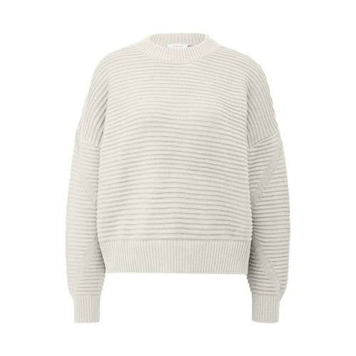 s.Oliver Gebreide Trui Ecru