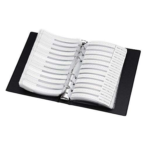 DollaTek DollaTek-condensator 0402 (0.5pF-1uF) 80 waarde x 50 stuks = 4000 stuks SMD SMT condensator combo-voorbeeldboekkit