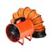 VEVOR Bouwventilator, 300 W AC-motor, bouwventilator, 2830 omw/min, 1720 CFM (2922 m3/h), axiale ventilator, 10 m slang, axiale ventilator, 79 dB, geluidsniveau, industriële ventilator, IP44