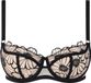 Chantelle Lush Balconette BH Zwart/Soft Pink