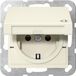 GIRA 441401 SCHUKO KD + SH Systeem 55 Crème