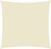 vidaXL Zonnescherm vierkant 7x7 m oxford stof crèmekleurig