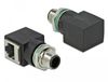 DeLOCK 66315 M12 RJ45 Adaptateur Noir