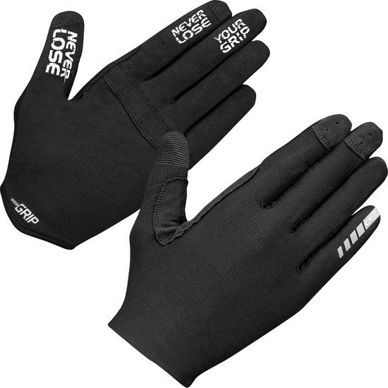 GripGrab Aerolite InsideGrip Lange Vingers Handschoenen - black