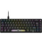 Corsair K65 PRO MINI RGB 65% Optisch-Mechanisch Bedraad Gaming-Toetsenbord - OPX-schakelaars - QWERTY Brits Engels - Zwart
