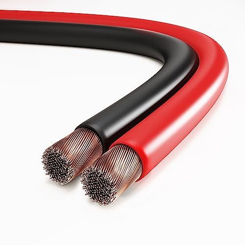 conecto Luidsprekerkabel CCA 2 x 0,75 mm², 10,0 m, rood/zwart
