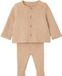 Vertbaudet Set met shirt en broek voor baby's van tricot