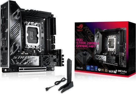 ASUS ROG STRIX Z890-I GAMING WIFI Intel Z890 LGA 1851 (Socket V1) mini ITX