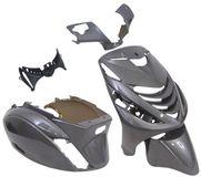 Edge Gransier Plaatset Piaggio Zip SP Model Vanaf Bj. 2000 5 Delig Antraciet