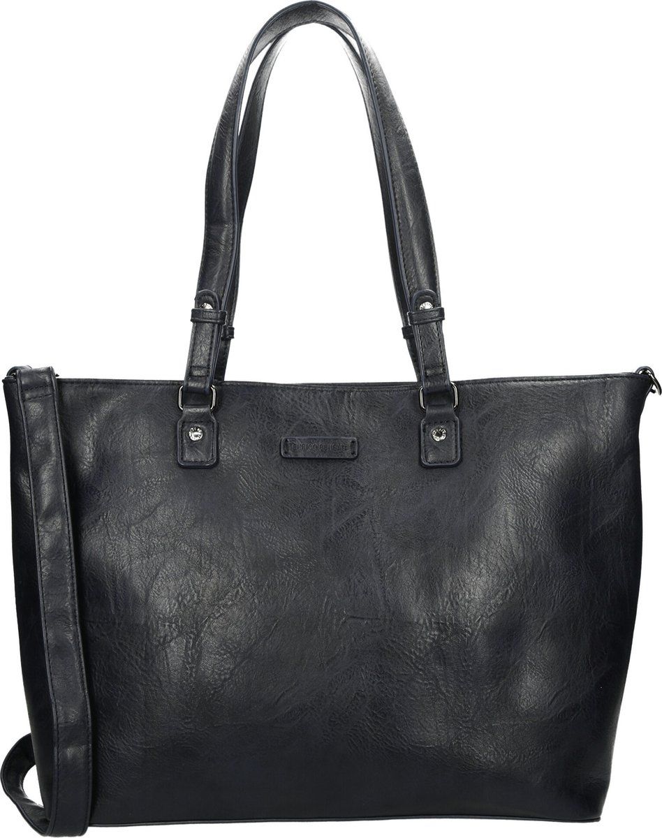 Enrico Benetti Caen 66625 Shopper / laptoptas met tabletvak en 15" laptopvak - Blauw