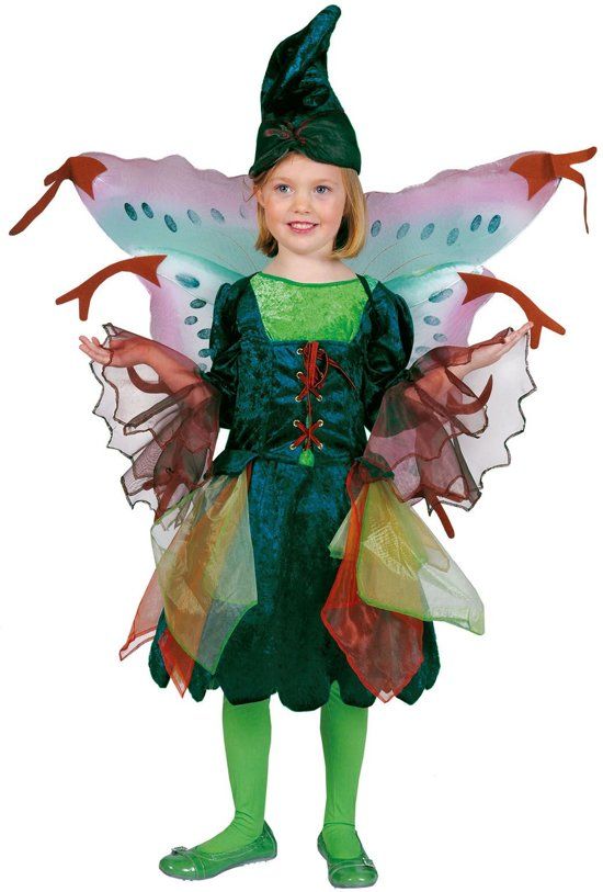 Funny Fashion Willow Woman Elf Meisje Maat 104 Carnaval kostuum Verkleedkleding