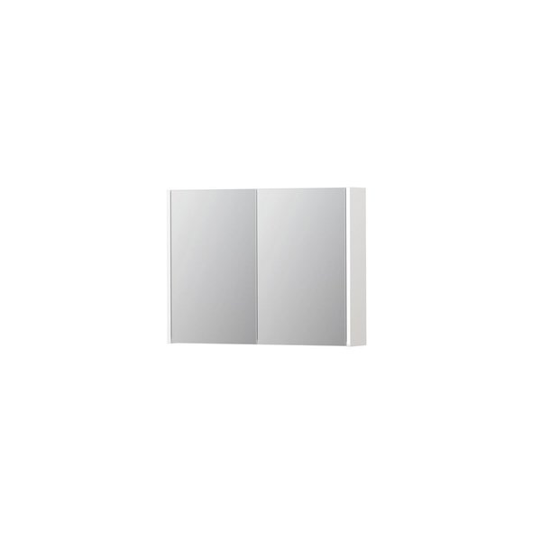 Ink SPK1 Spiegelkast met 2 dubbelzijdige spiegeldeuren en stopcontact/schakelaar 1110557