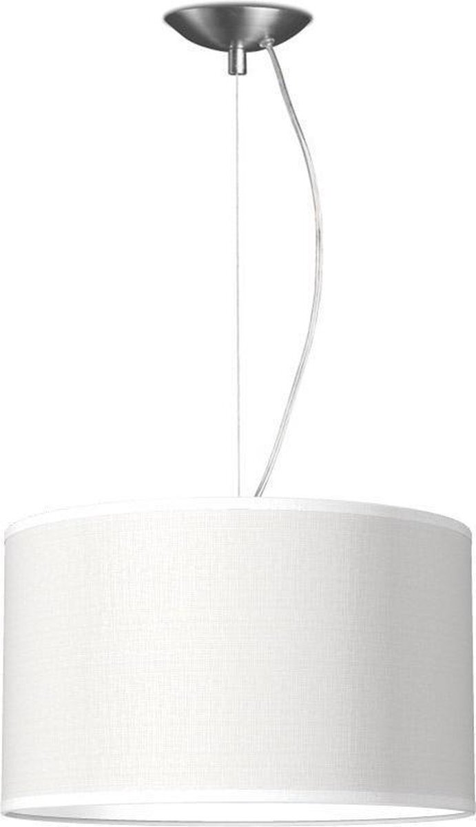 Home Sweet Home Hanglamp - - verlichtingspendel inclusief lampenkap - moderne pendellamp - 1 lichts - Ø 35 cm lengte 100cm - geschikt voor E27 LED lampe - wit