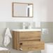 Maison Exclusive - Meuble de salle de bain, 2 pièces, chêne artisanal, 57 x 37 x 45 cm