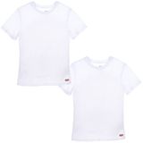 Levi's ® Kids 2pk T-shirt Met Korte Mouwen Wit 6 Years Jongens,Meisjes