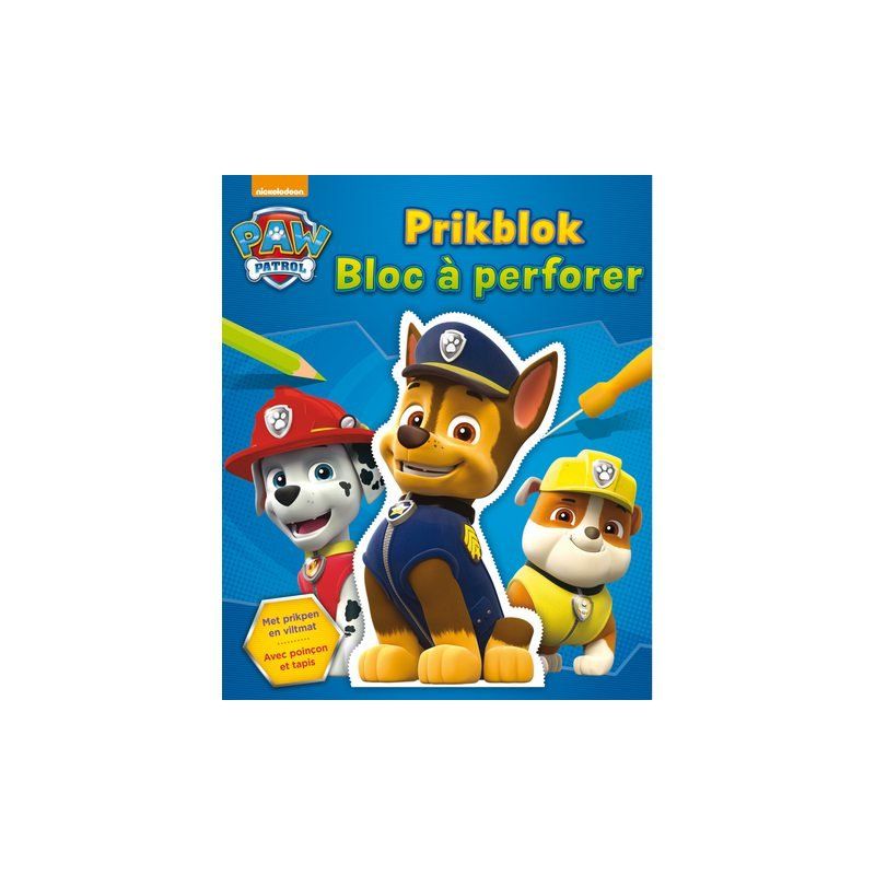 Deltas PAW Patrol Prikblok - Kleurboek - 4+ jaar
