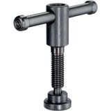 Erwin Halder Normteile Knevelschroeven, DIN 6306 met losse knevel/met drukstuk, vorm E | d1 = M20 / l1 = 70 mm | 24500.0121