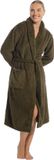 Ten Cate Basics badjas forest mist voor Dames | Maat XL