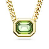 Swarovski Millenia Goudkleurige Fantasihanger met Groene Swarovski Kristal