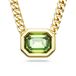 Swarovski Millenia Goudkleurige Fantasihanger met Groene Swarovski Kristal