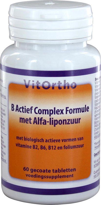 Vitortho B Actief Compl. Formule - 60 Vegicaps