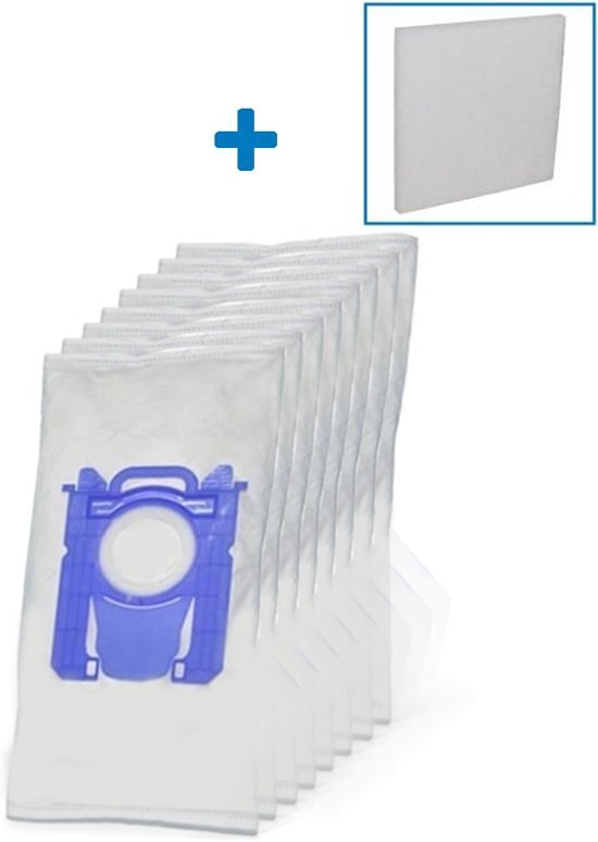 Zedar Philips S-bag 20x Stofzuigerzakken voor AEG/Electrolux/Tornado/Zanussi inclusief 2 filters
