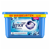 Lenor Aanbieding: Lenor All-in-One Pods Zeebries (60 wasbeurten)