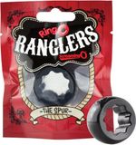 Screaming O Ranglers The Spur - Anneau de pénis - Silicone - Extra épais - Noir