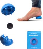 oCreon Original Neuro Ball - Massagebal met textuur, gebaseerd op neurowetenschap, voor de voet. Professioneel hulpmiddel voor myofasciale release, ter verlichting en herstel bij plantaire fasciitis