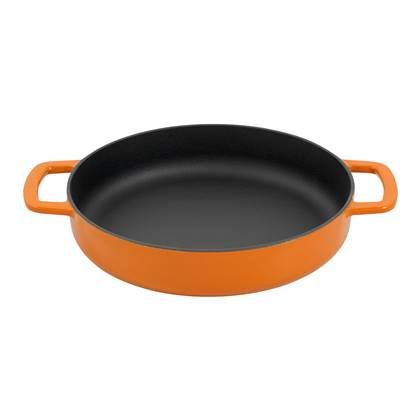 COMBEKK Sous-Chef Fry Pan Double Handle 28 cm - Orange