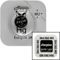 Energizer 363/364 - Huishoudelijke batterij - Zilver
