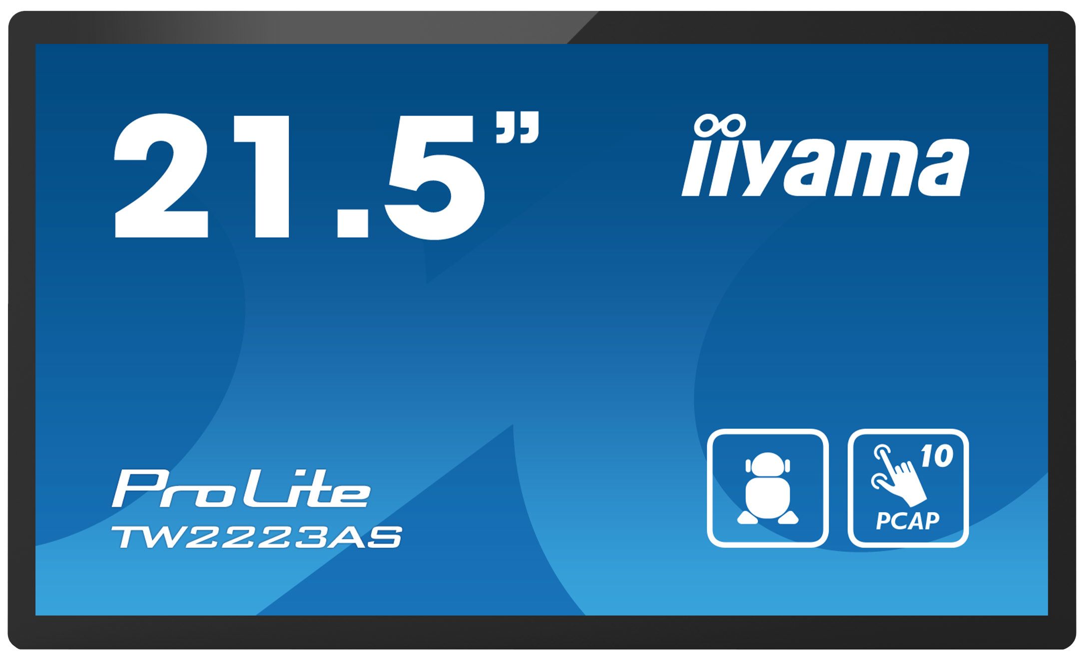iiyama TW2223AS-B1 aanraakbedieningspaneel 54,6 cm (21.5") 1920 x 1080 Pixels