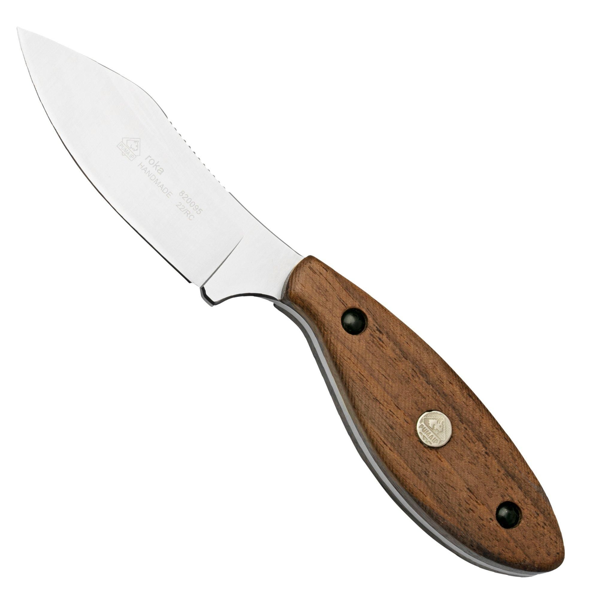 PUMA IP Roka 820095 - Fixed Blade Knife - Walnut Handle