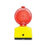 Dubbele knipperwiel: led-straatverlichting met rood licht
